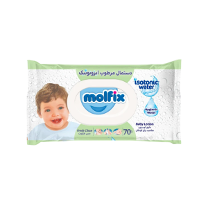 دستمال مرطوب کودک پاکتی پدیده بسته 20 عددی