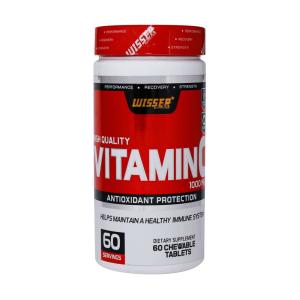 قرص جویدنی ویتامین C 1000 میلی گرم ویثر 60 عددی
