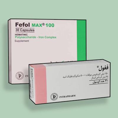 تفاوت ففول و ففول مکس چیست؟ تفاوت کپسول‌های خونساز + جدول مقایسه