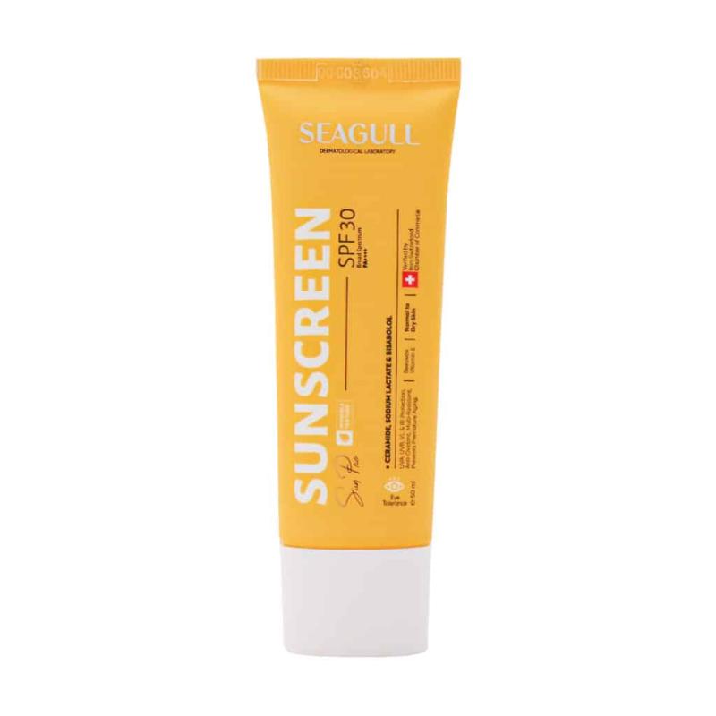 کرم ضد آفتاب SPF 30 بدون رنگ سی گل 50 میلی لیتر