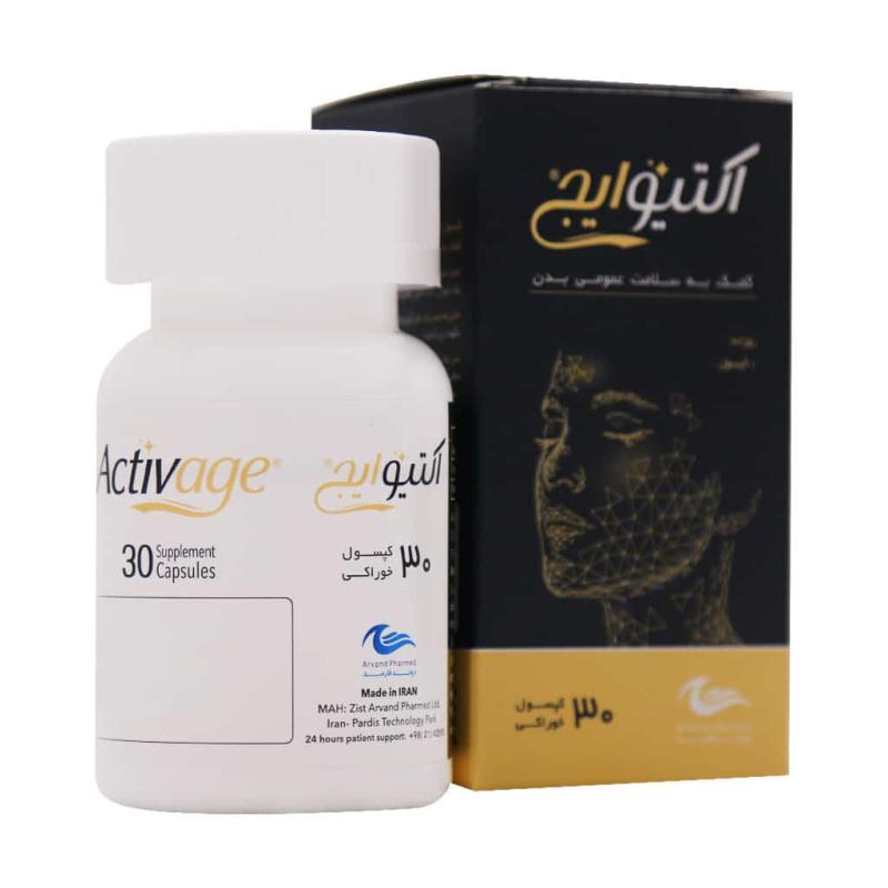 کپسول اکتیو ایج اروند فارمد 30 عددی