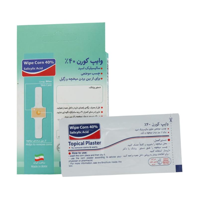 چسب میخچه وایپ کورن 6 عددی