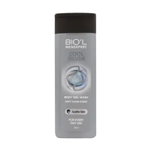 شامپو بدن بیول مردانه مدل Cool Silver حجم 315 میلی لیتری