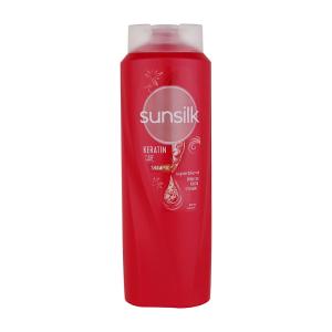 شامپو سان‌سیلک مدل Keratin Care حجم 600 میلی‌لیتری