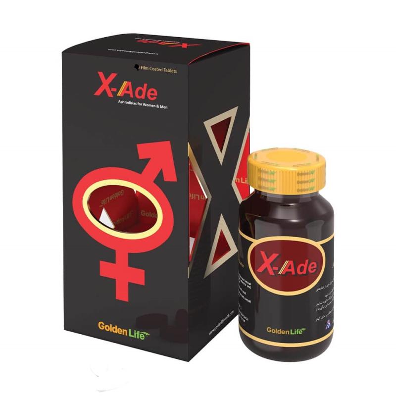 قرص تقویت جنسی  ایکس اید گلدن لایف 30 عددی