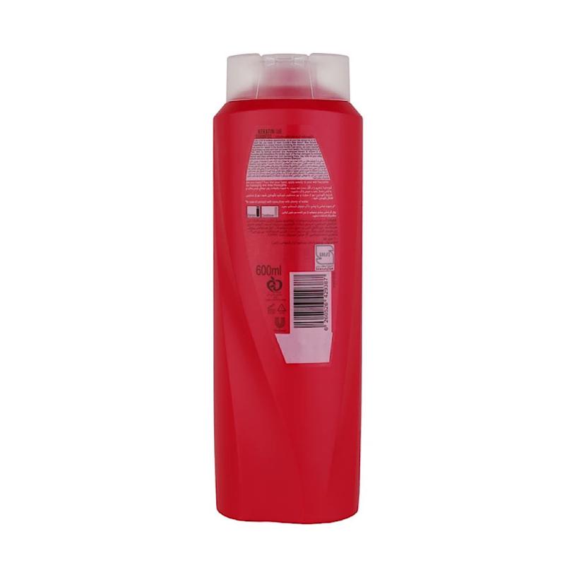 شامپو سان‌سیلک مدل Keratin Care حجم 600 میلی‌لیتری