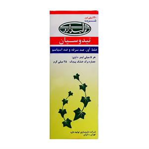 شربت تاش کاف بنیان کسری سرشت سلامت 120 میلی لیتر