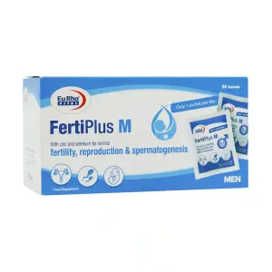 ساشه فرتی پلاس ام یوروویتال با طعم پرتقال بسته 30 عددی