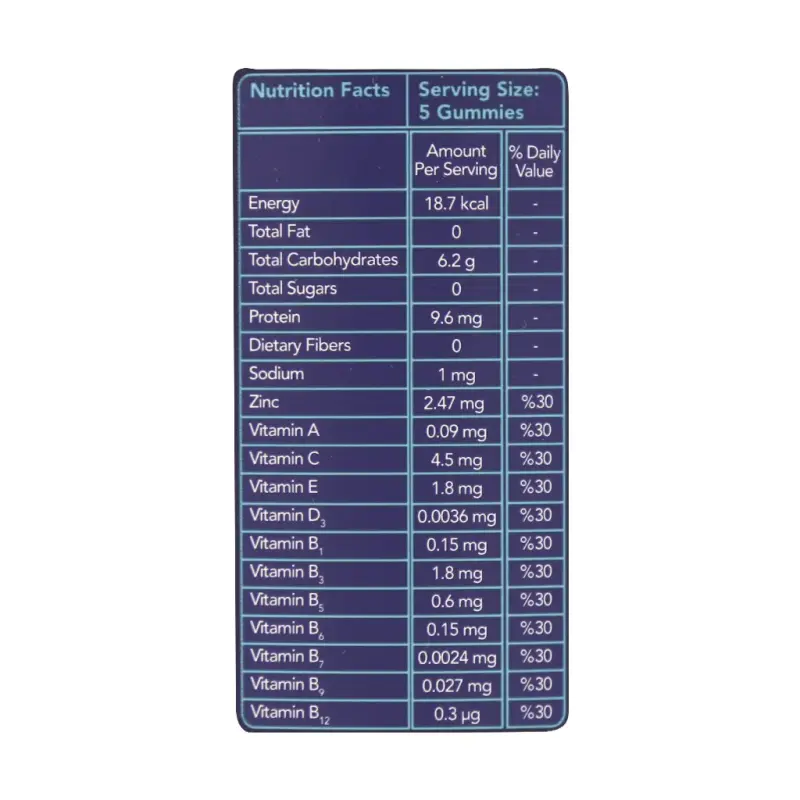 پاستیل مولتی ویتامین گامی گلکسی 60 عددی