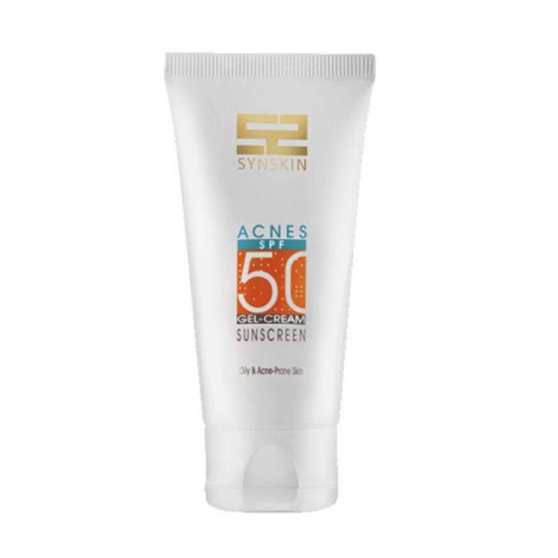 کرم ژل ضدآفتاب ساین‌اسکین SPF50 مدل اکنس  وزن 50 گرم