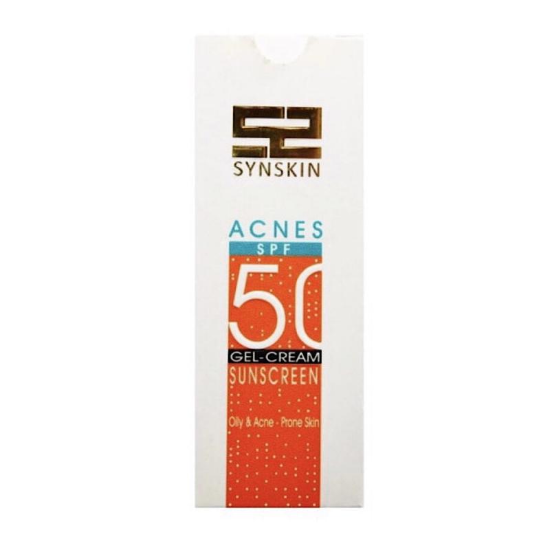 کرم ژل ضدآفتاب ساین‌اسکین SPF50 مدل اکنس  وزن 50 گرم