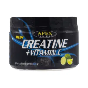 پودر کراتین + ویتامین C اپکس طعم لیمو 400 گرمی