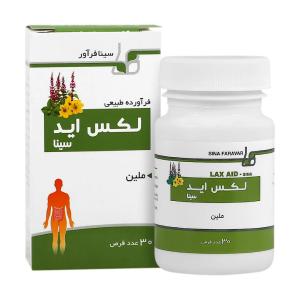 قرص لکس اید سینا فرآور بسته 30 عددی
