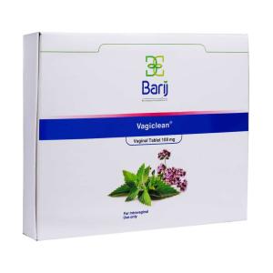 قرص واژی کلین باریج اسانس 100 میلی گرم 10عددی