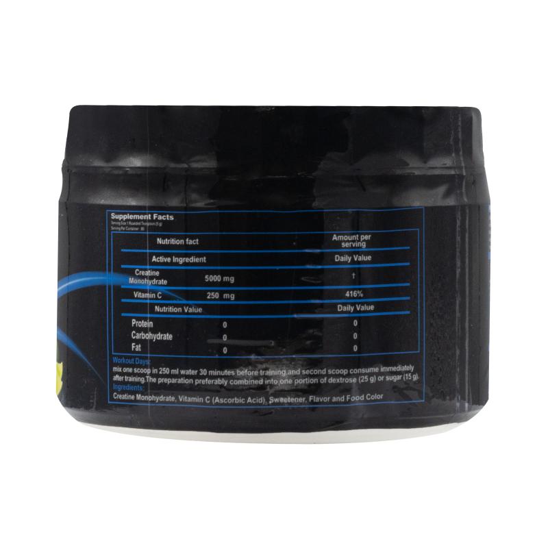 پودر کراتین + ویتامین C اپکس طعم لیمو 400 گرمی