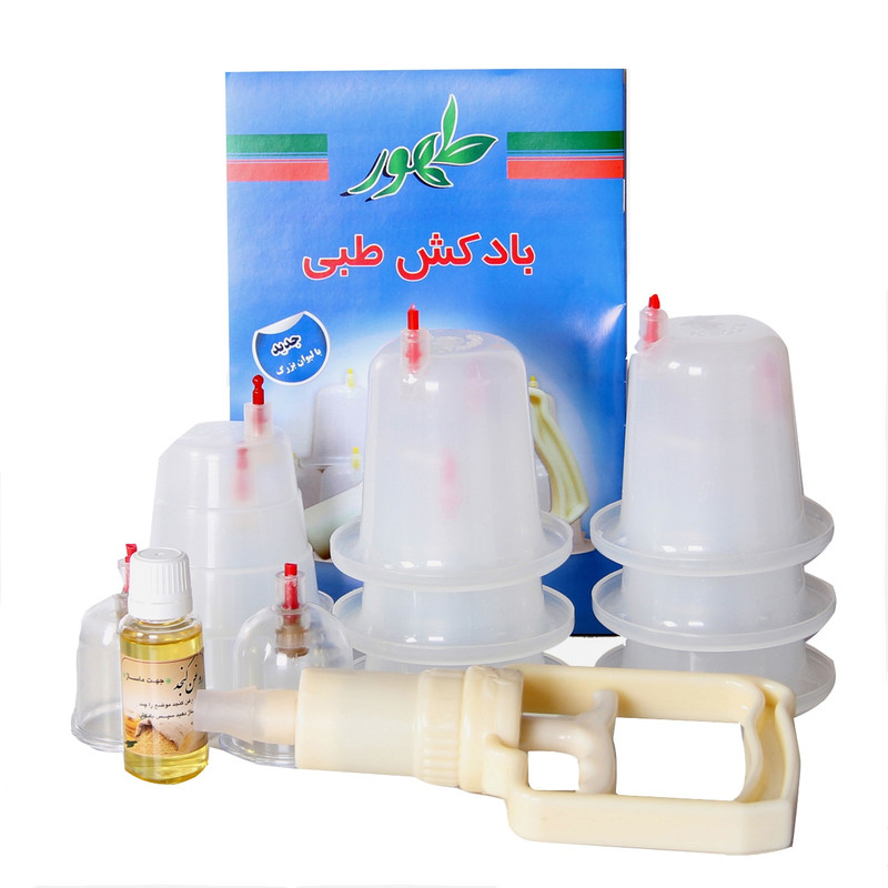 دستگاه بادکش طبی طهور همراه با 10 ليوان