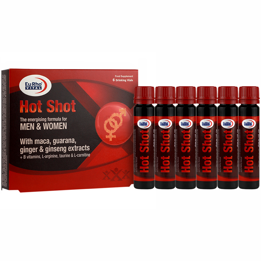 ویال خوراکی هات شات یوروویتال 6 عددی