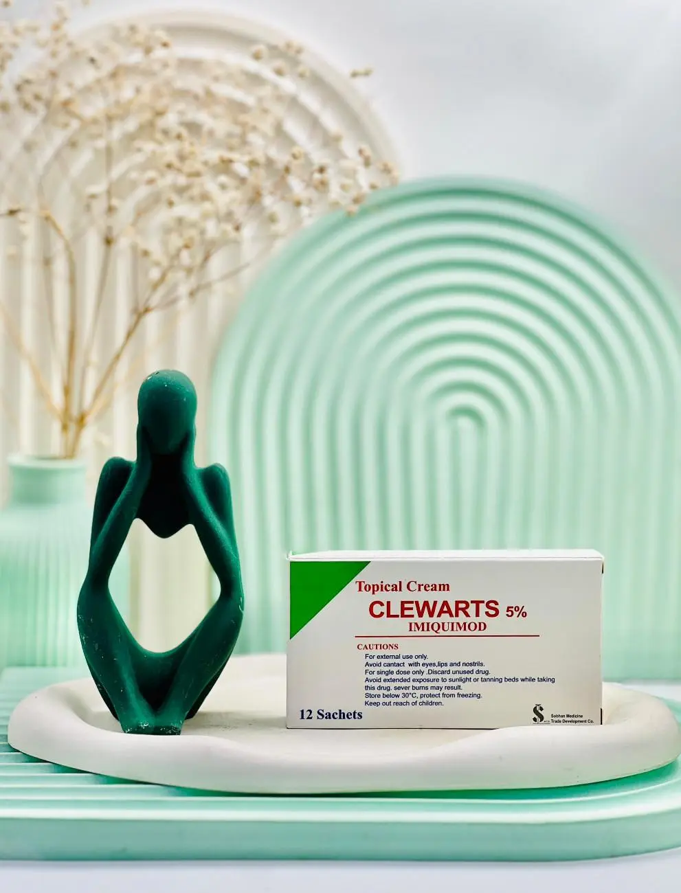کرم موضعی  زگیل تناسلی کلی وارتس 5 درصد 12 ساشه