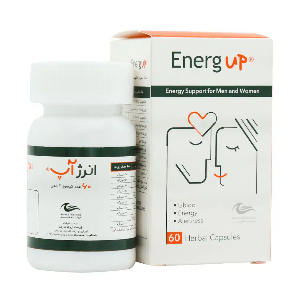 کپسول انرژ آپ زیست اروند فارمد 60 عددی