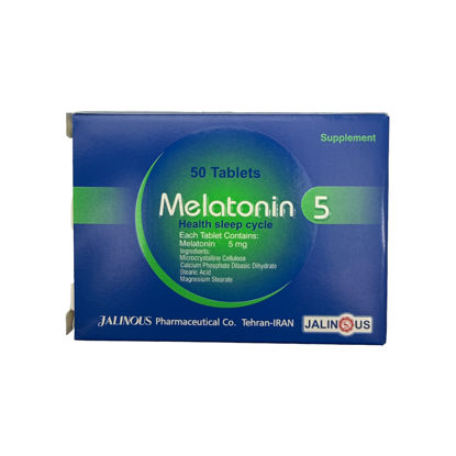 قرص ملاتونین 5 میلی گرم جالینوس 30 عددی