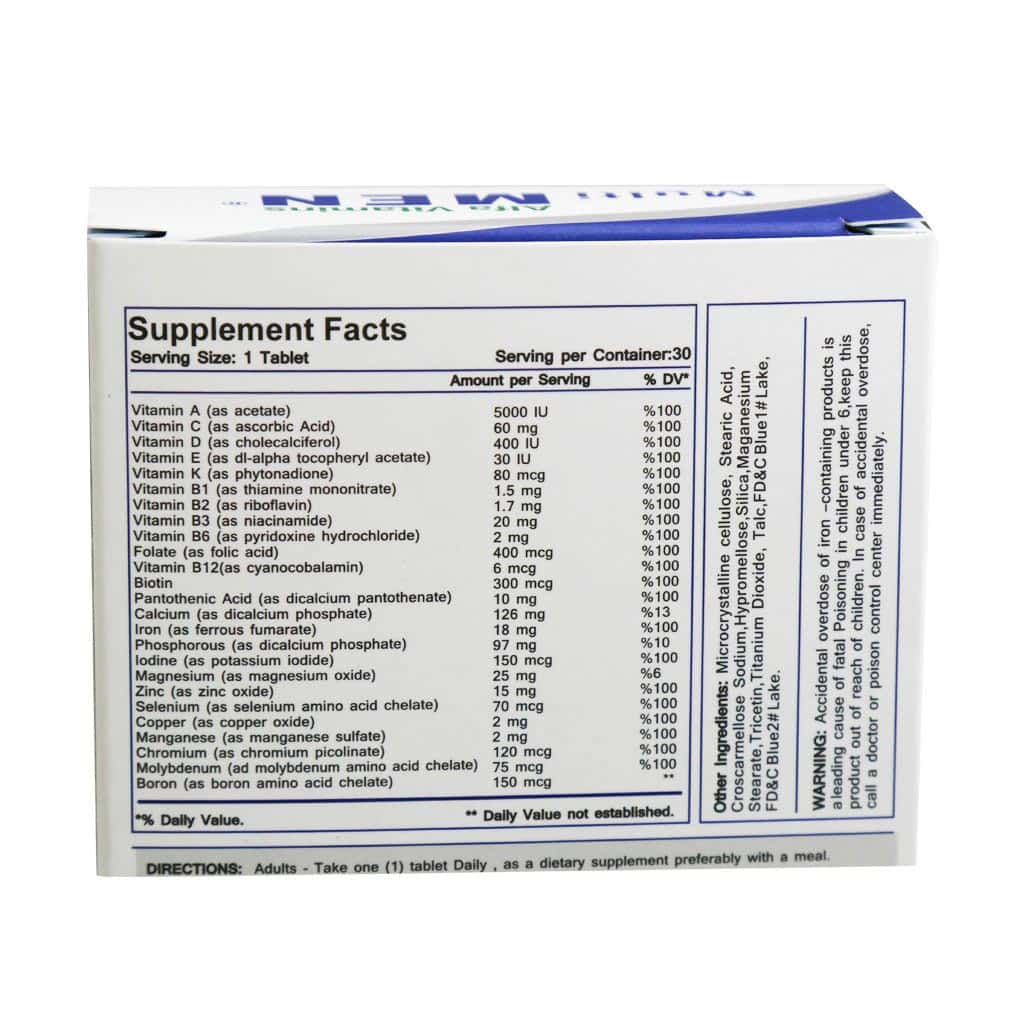 قرص مولتی من آلفا ویتامینز 30 عددی
