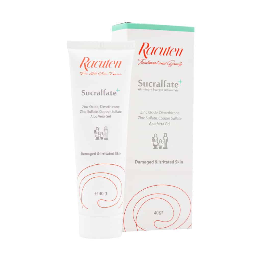 کرم التیام دهنده سوکرالفیت پوست آسیب دیده راکوتن 40 میلی لیتر