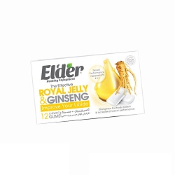 آدامس ژل رویال و جنسینگ 12 عددی