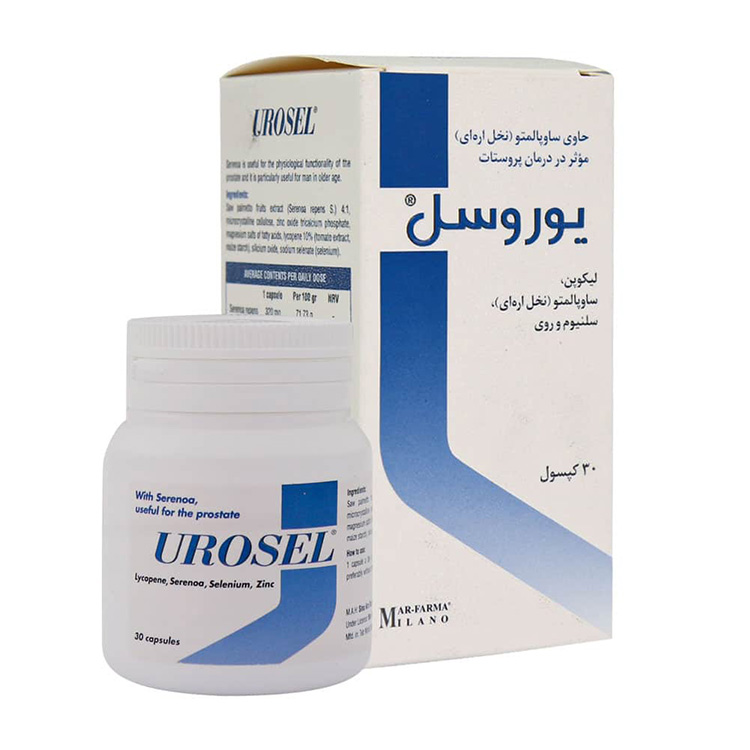 یوروسل ساوپالمتو کپسول 30 عدد