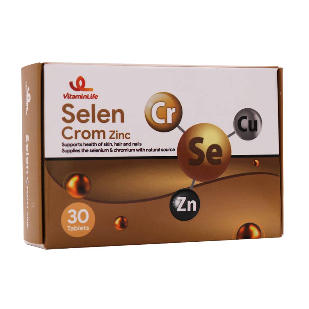 زینک سلن کروم ویتامین هاوس 30 عدد