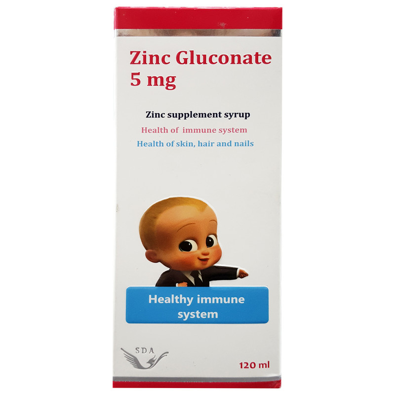 زینک گلوکونات 5 میلی گرم