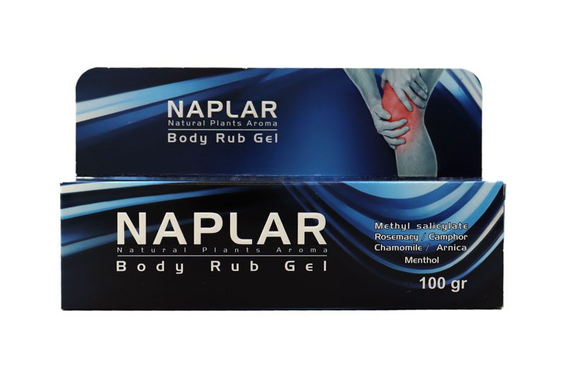 ژل خنک کننده بدن ناپلار رستاک طب پایا ۱۰۰ گرم