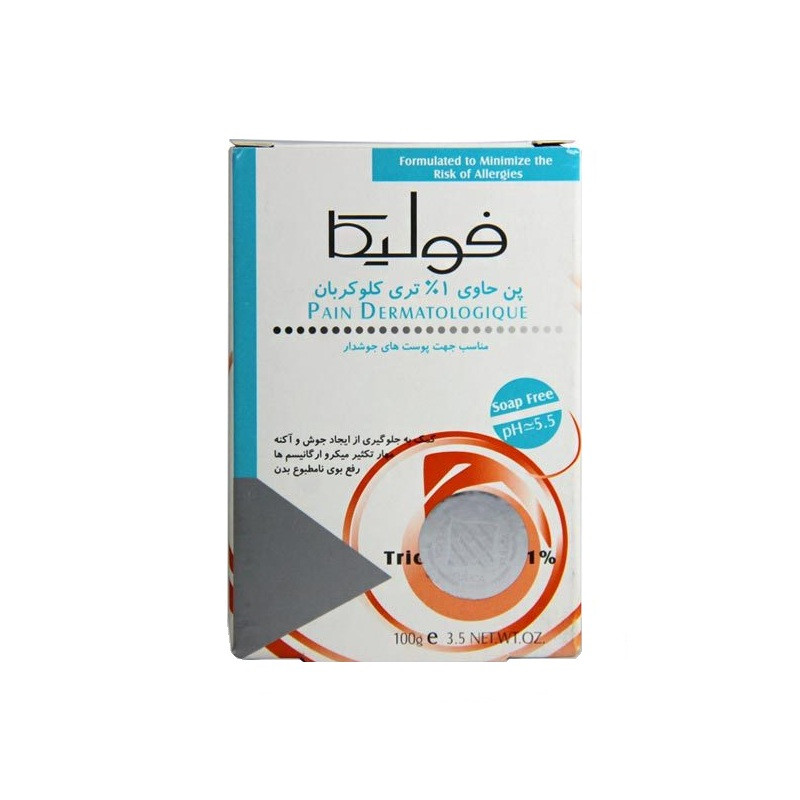 پن آنتی باکتریال فولیکا مناسب پوست‎ های حساس و مستعد به آکنه ۱۰۰ گرم