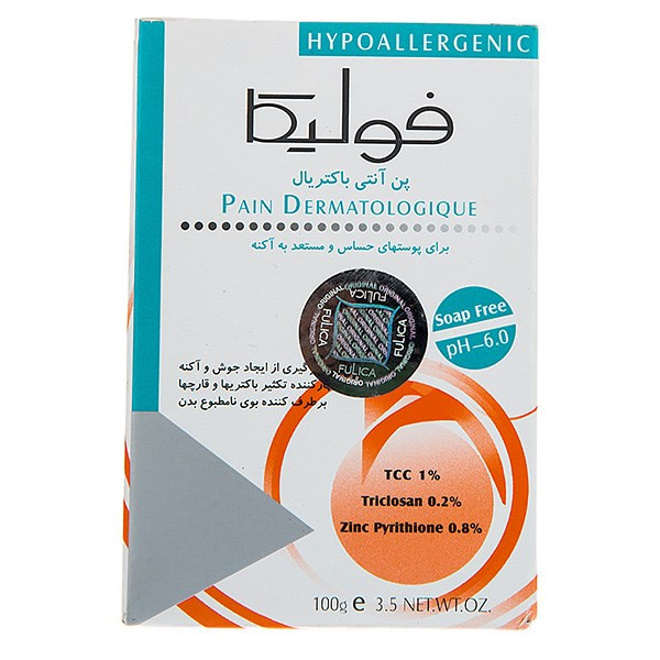 پن آنتی باکتریال فولیکا مناسب پوست‎ های حساس و مستعد به آکنه ۱۰۰ گرم