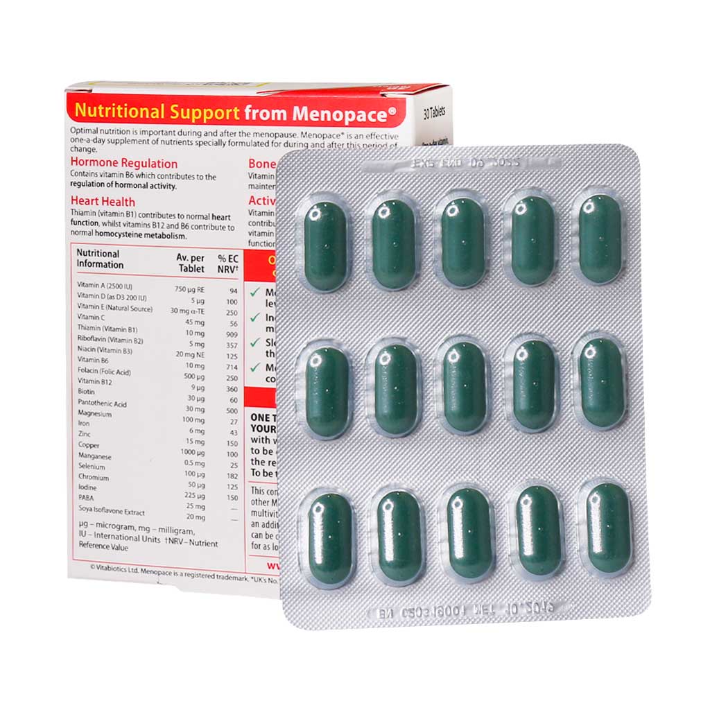 قرص منوپیس ویتابیوتیکس اورجینال مخصوص بانوان 30 عددی