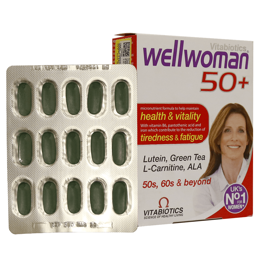 کپسول ول وومن ۵۰ سال به بالا ویتابیوتیکس مخصوص خانم ها ۳۰ عددی