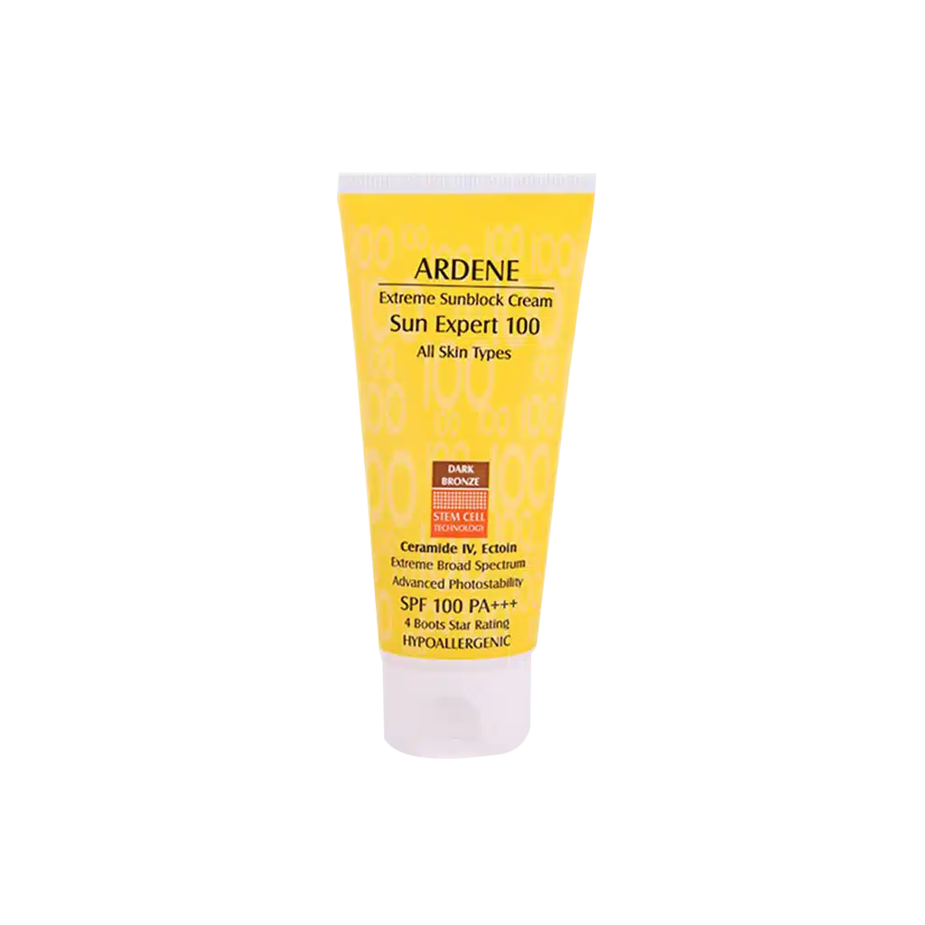 کرم ضد آفتاب SPF100 آردن ۵۰ میلی لیتر