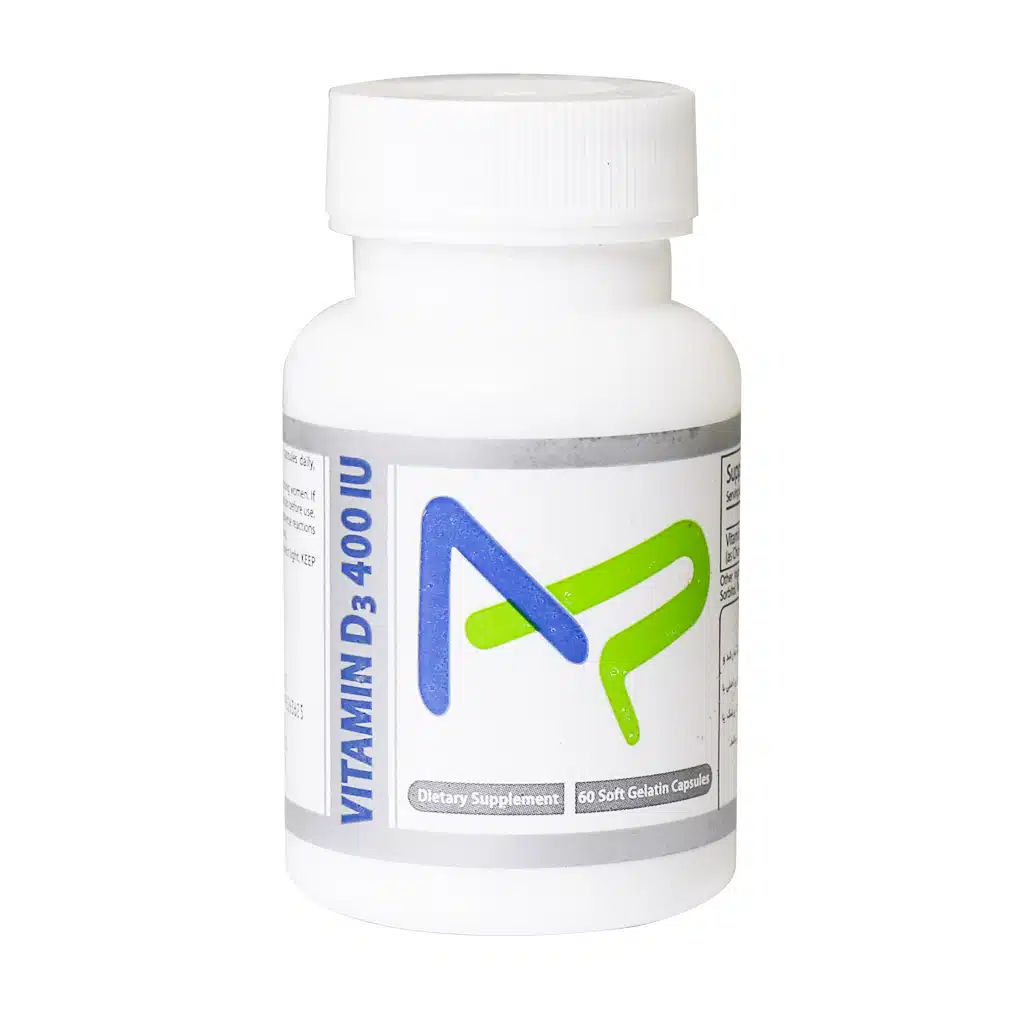 سافت ژل ویتامین D3 400 واحد ترید فورما 60 عدد