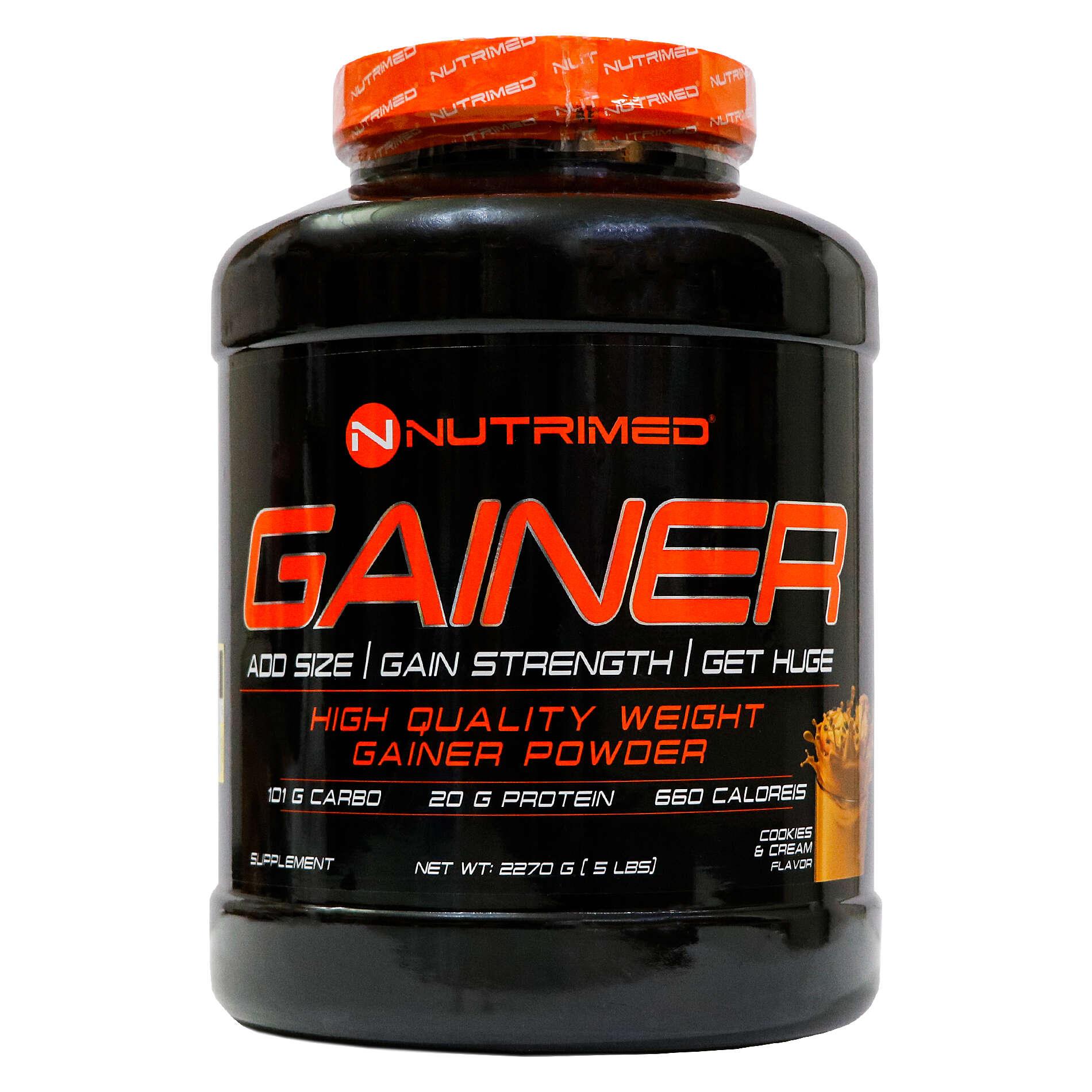 پودر گینر نوتریمد طعم کوکیز کرم 2270 گرم