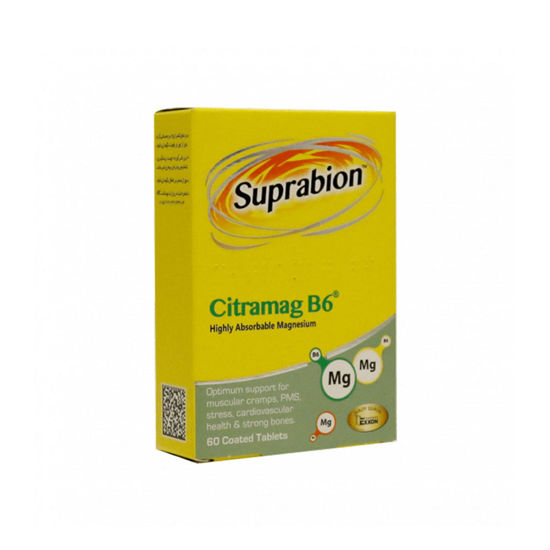 قرص سیترامگ B6 سوپرابیون ۶۰ عدد