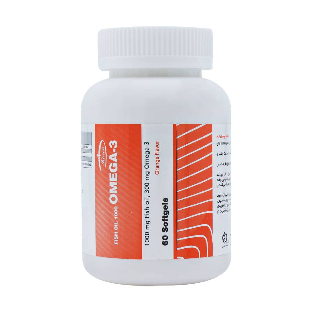 سافت ژل امگا 3 کارن 60 عددی