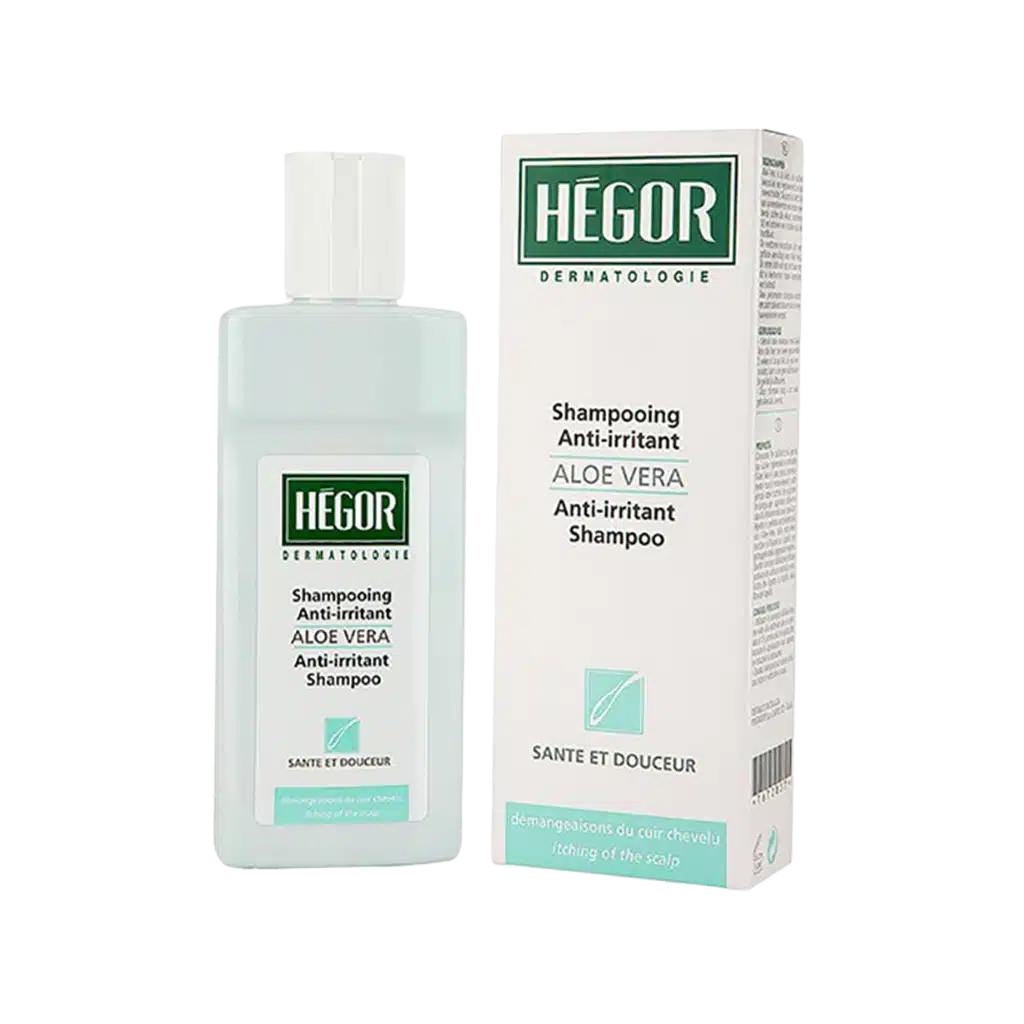 شامپو تسکین دهنده و ضد خارش آلوئه ورا هگور ۱۵۰ میلی لیتر
