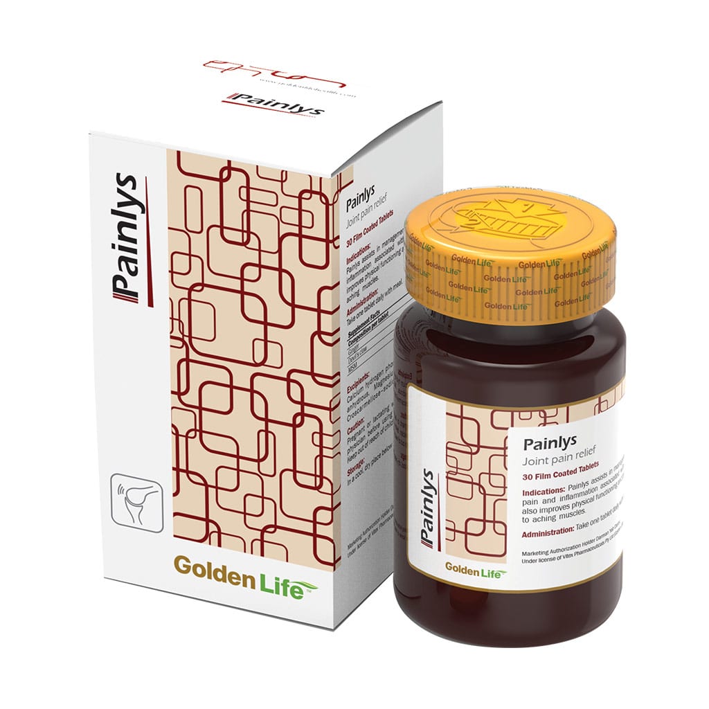 قرص پین لیز گلدن لایف تسکین دهنده دردهای مفصلی 30 عددی
