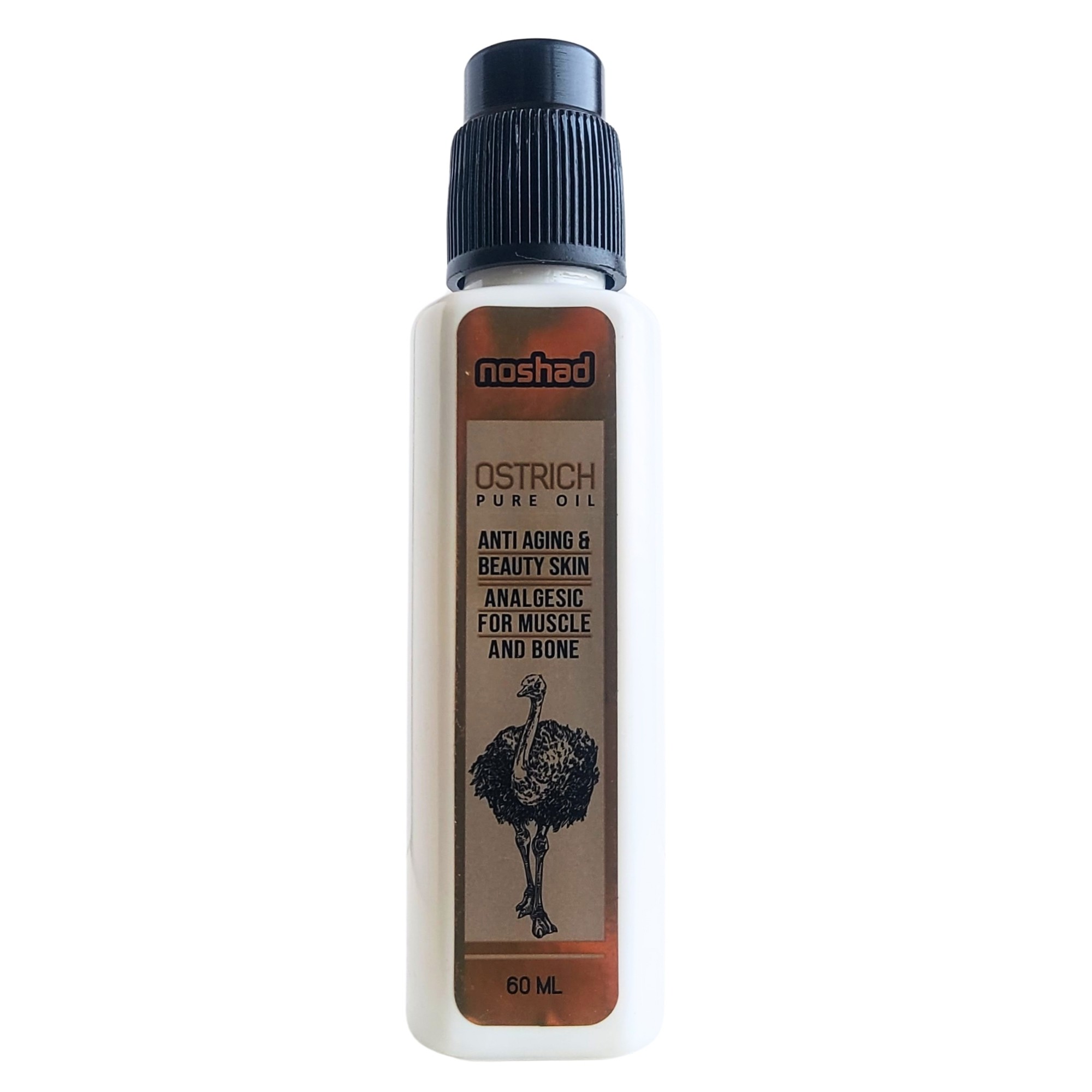 روغن شتر مرغ نوشاد 60 میلی لیتر