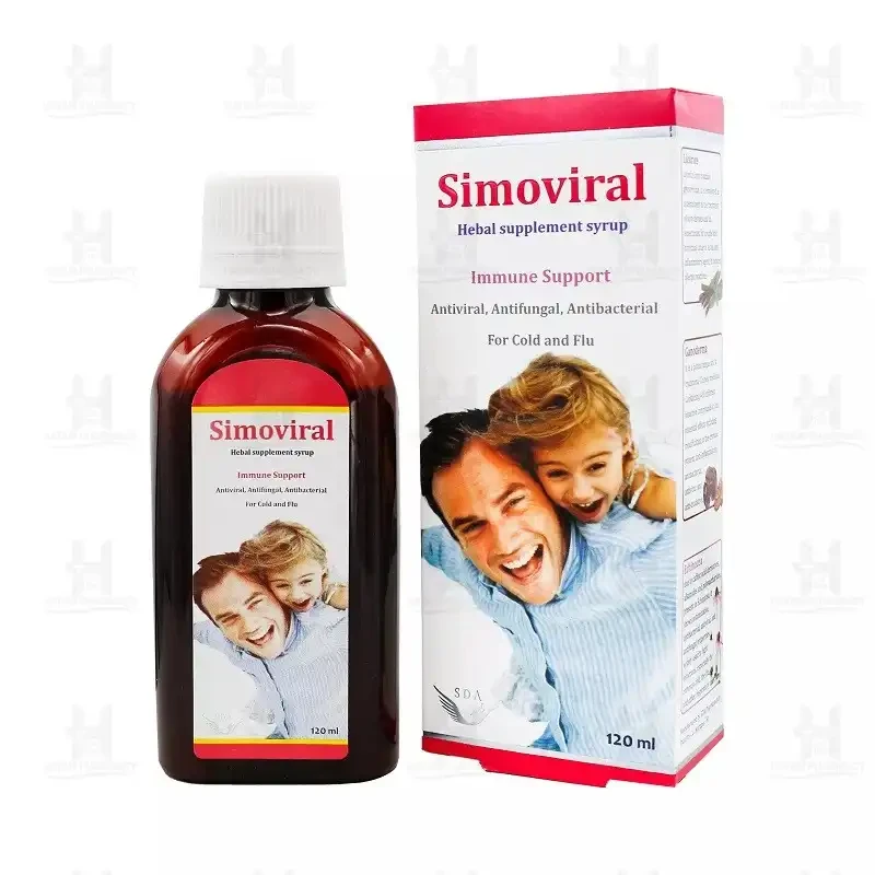 شربت سیموویرال سیمرغ دارو عطار 120 میلی لیتر