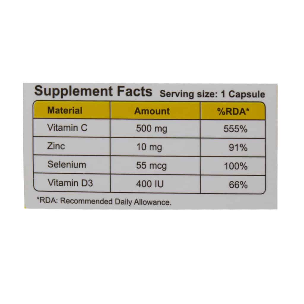 ویتامین ث زینک سلنیوم و ویتامین د3 دکتر گیل