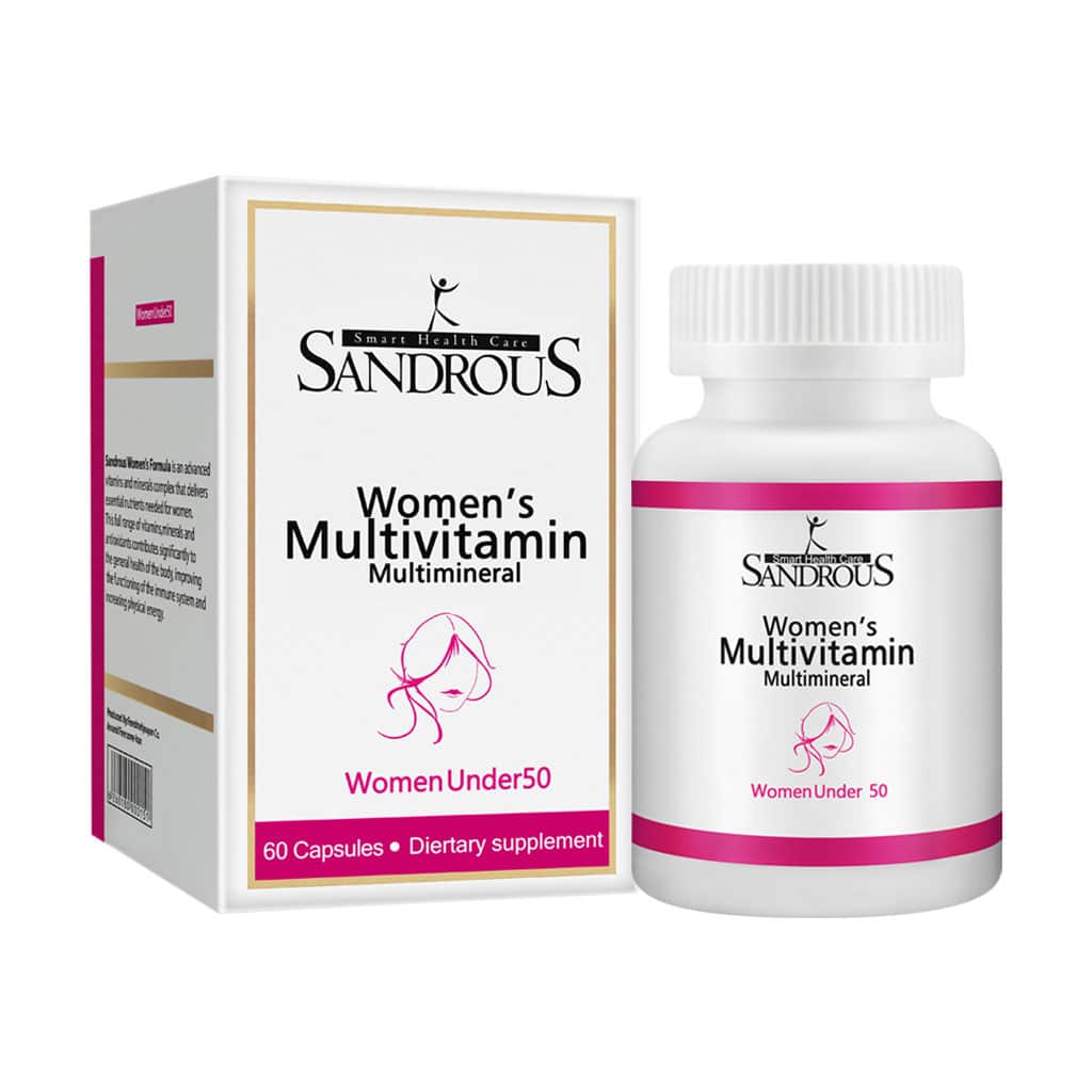 مولتی ویتامین مولتی مینرال خانم‌ های زیر 50 سال سندروس 60 عدد