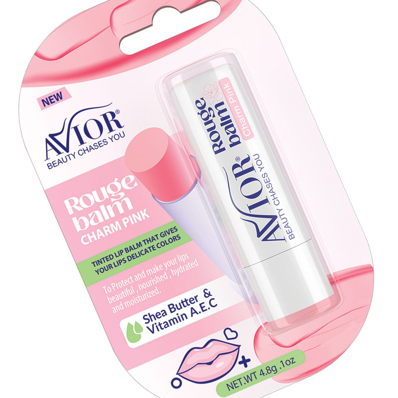 رژ بالم لب اویور مدل CHARM PINK حجم 4.8 گرمی