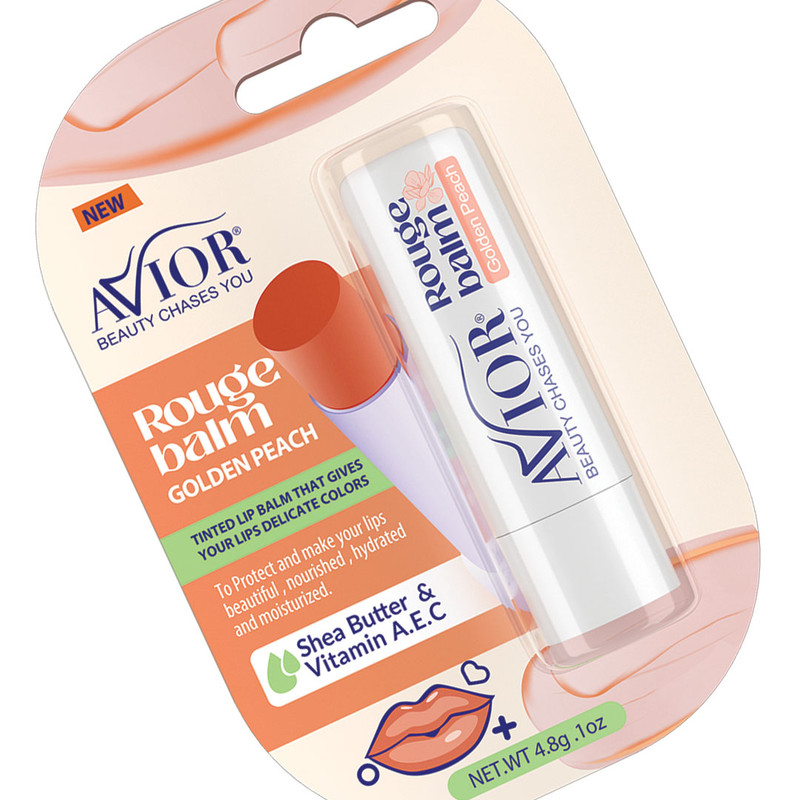 رژ بالم لب اویور مدل Golden Peach حجم 4.8 گرمی