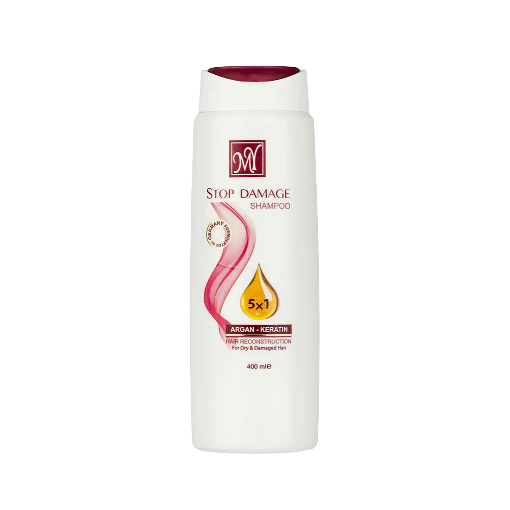 شامپو استاپ دمیج مای مناسب موهای خشک و آسیب دیده ۴۰۰ میلی لیتر