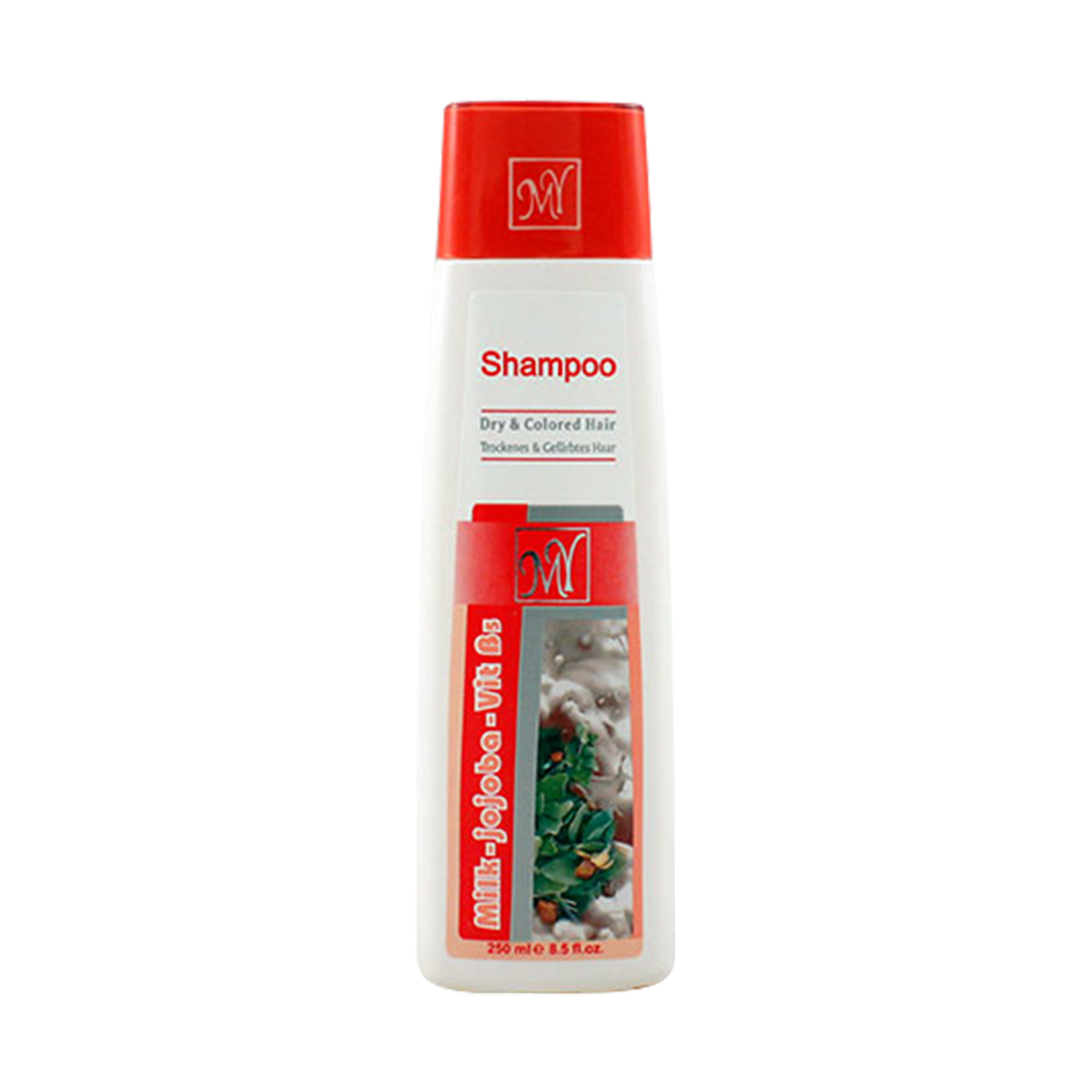 شامپو پروتئین شیر و جوجوبا مای مناسب موهای خشک و رنگ شده ۲۵۰ میلی لیتر